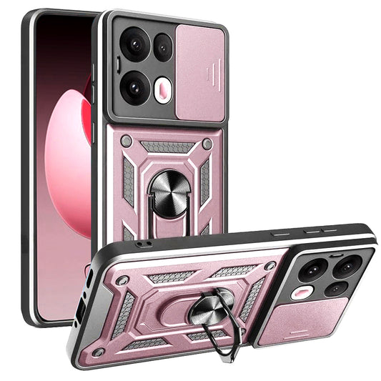 Ovitek za Oppo Reno13 Pro, Techsuit, CamShield, roza