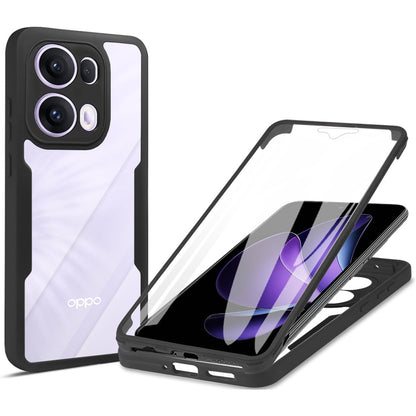 Ovitek za Oppo Reno13 Pro, Techsuit, ColorVerse 360, Črn
