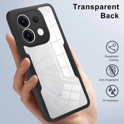 Ovitek za Oppo Reno13 Pro, Techsuit, ColorVerse 360, Črn