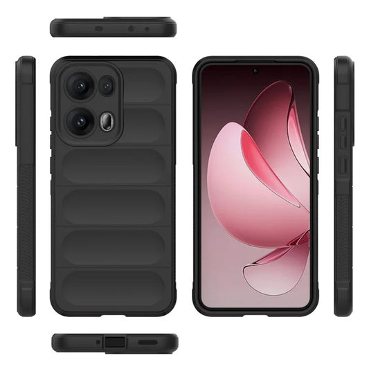 Ovitek za Oppo Reno13 Pro, Techsuit, Magic Shield, Črn