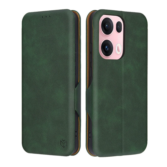 Ovitek za Oppo Reno13 Pro, Techsuit, Safe Wallet Plus, Zelen