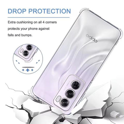 Ovitek za Oppo Reno13 Pro, Techsuit, odporen na udarce, prozoren