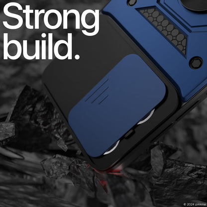 Ovitek za Oppo Reno13, Techsuit, CamShield, roza