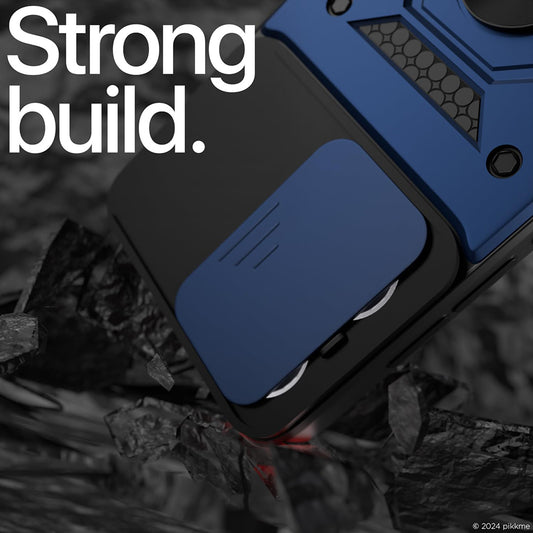 Ovitek za Oppo Reno13, Techsuit, CamShield, roza