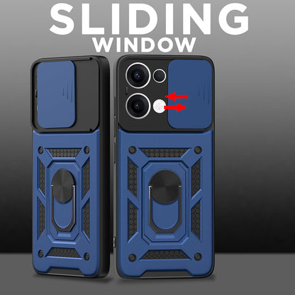 Ovitek za Oppo Reno13, Techsuit, CamShield, roza
