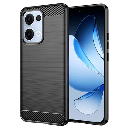 Ovitek za Oppo Reno13, Techsuit, ogljik, črn
