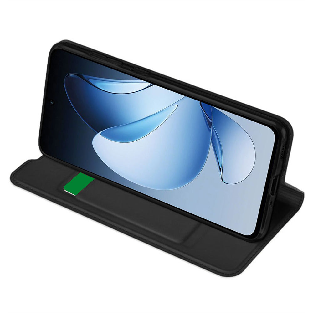 Ovitek za Oppo Reno13, Techsuit, Magskin Book, Črn
