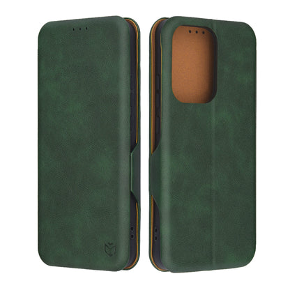 Ovitek za Oppo Reno13, Techsuit, Safe Wallet Plus, Zelen