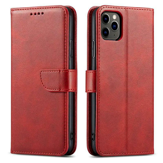 Ovitek za Oppo Reno14 F / Reno14, OEM, Marva Wallet, Rdeča