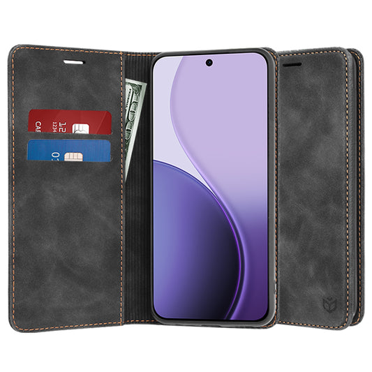 Ovitek za Oppo Reno14 FS 5G / Reno14 F, Techsuit, Confy, Črn