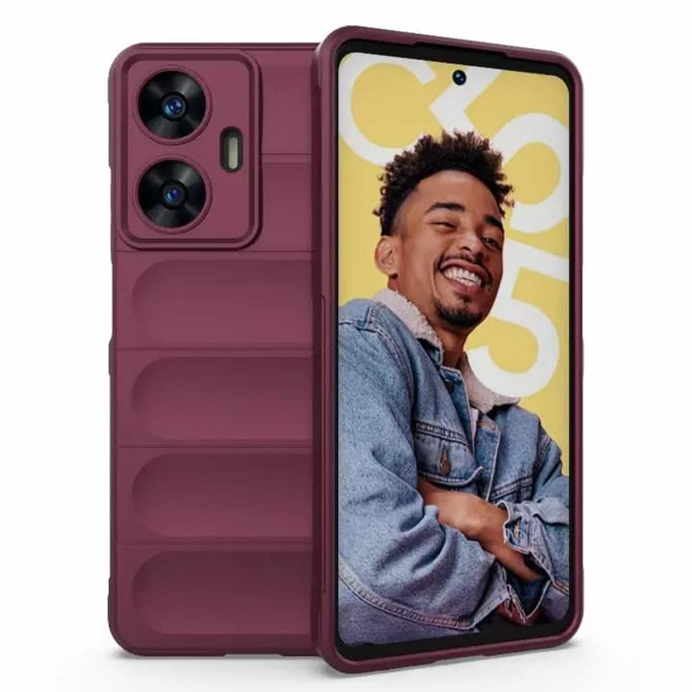 Ovitek za Oppo Reno14 FS 5G / Reno14 F, Techsuit, Magic Shield, Vijoličen