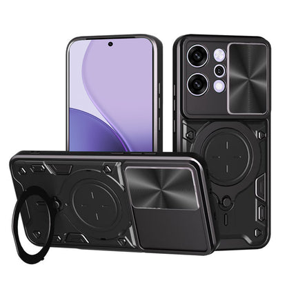 Ovitek za Oppo Reno14 Pro, Techsuit, CamGuard Pro, Črn