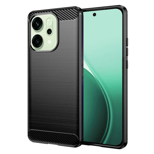 Ovitek za Oppo Reno14, Techsuit, Karbon, Črn