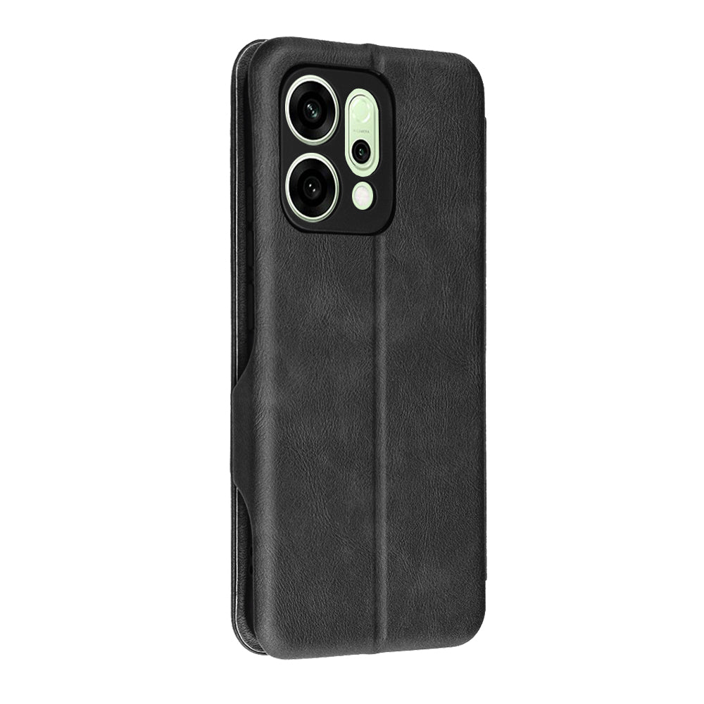 Ovitek za Oppo Reno14, Techsuit, Safe Wallet Plus, Črn