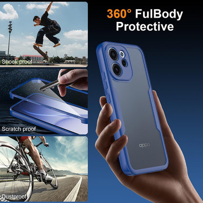 Ovitek za Oppo Reno15 FS / Reno15 F, Techsuit, ColorVerse 360, Modra