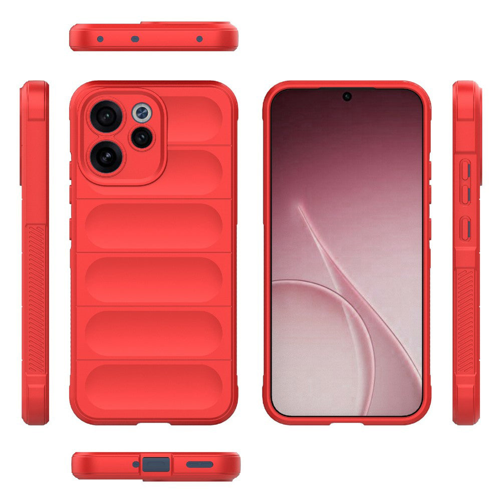 Ovitek za Oppo Reno15 FS / Reno15 F, Techsuit, Magic Shield, rdeč