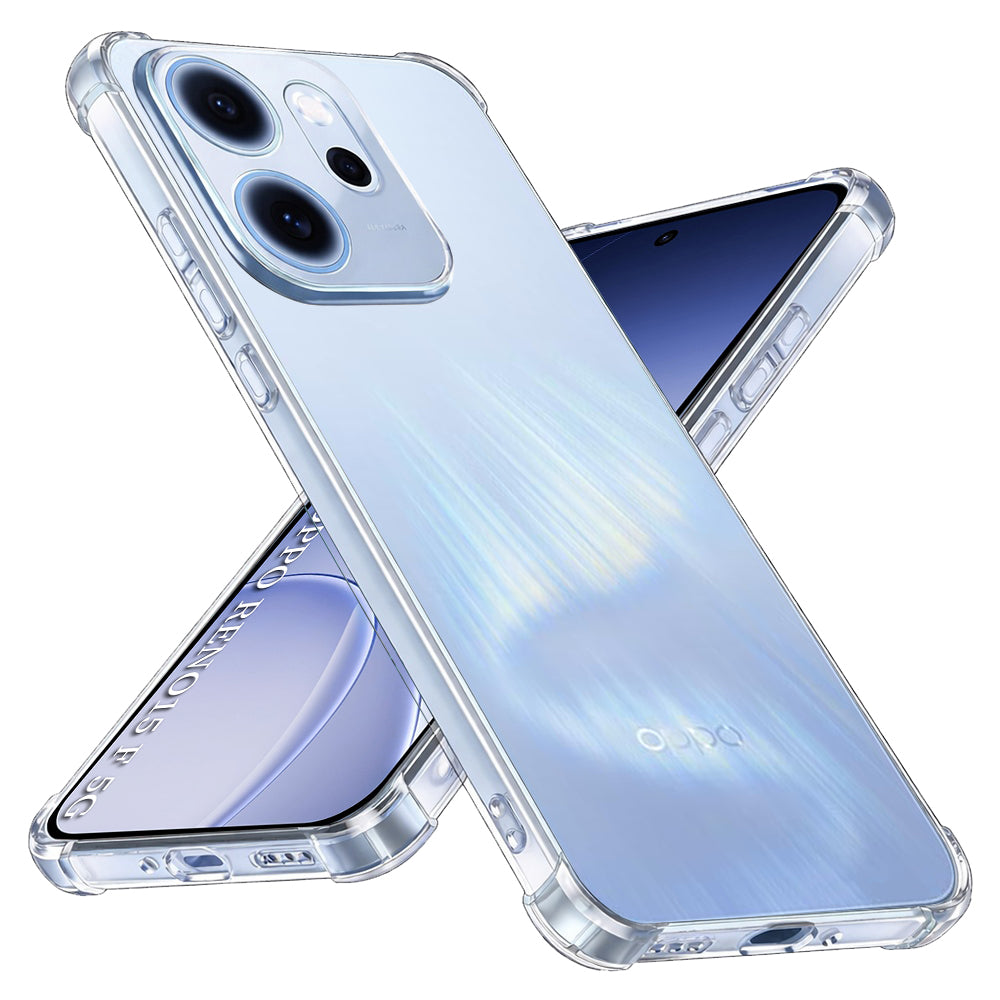 Ovitek za Oppo Reno15 FS / Reno15 F, Techsuit, Shockproof Clear, Prozoren