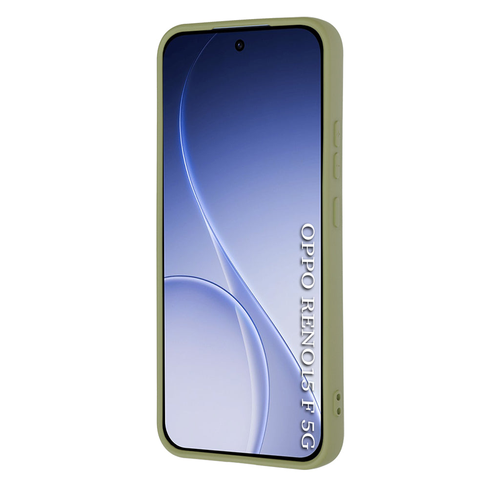 Ovitek za Oppo Reno15 FS / Reno15 F, Techsuit, SoftFlex, Matcha