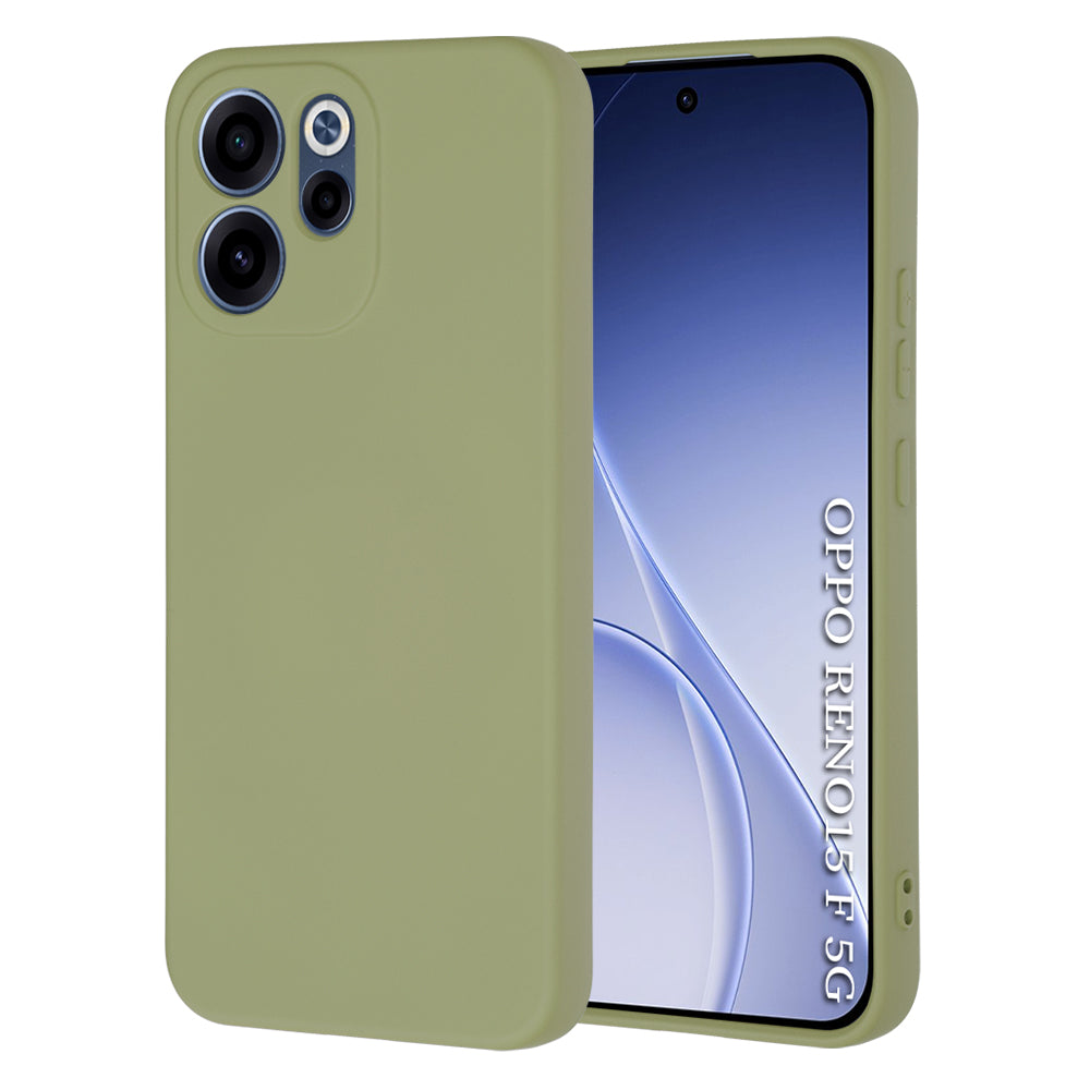 Ovitek za Oppo Reno15 FS / Reno15 F, Techsuit, SoftFlex, Matcha