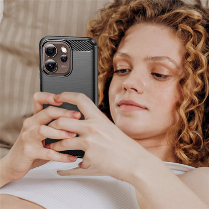 Ovitek za Oppo Reno15 Pro Max, Techsuit, Carbon, Črn