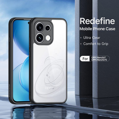 Ovitek za Oppo Reno16 F / Reno16 FS, DUX DUCIS, Aimo, Črn