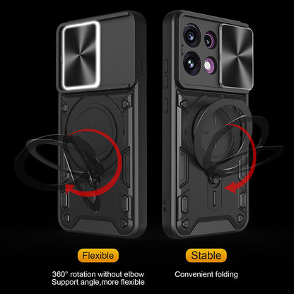 Ovitek za Oppo Reno16 F / Reno16 FS, Techsuit, CamGuard Pro, Vijoličen