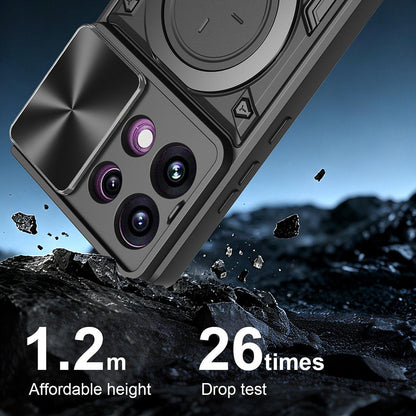 Ovitek za Oppo Reno16 F / Reno16 FS, Techsuit, CamGuard Pro, Vijoličen