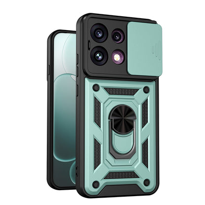 Ovitek za Oppo Reno16 F / Reno16 FS, Techsuit, CamShield, Zelen