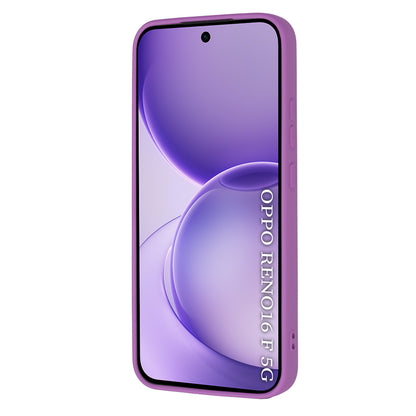 Ovitek za Oppo Reno16 F / Reno16 FS, Techsuit, SoftFlex, Vijoličen