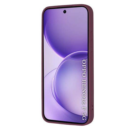 Ovitek za Oppo Reno16 F / Reno16 FS, Techsuit, SoftFlex, Vijoličen