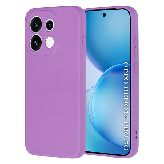 Ovitek za Oppo Reno16 Pro, Techsuit, SoftFlex, vijoličen