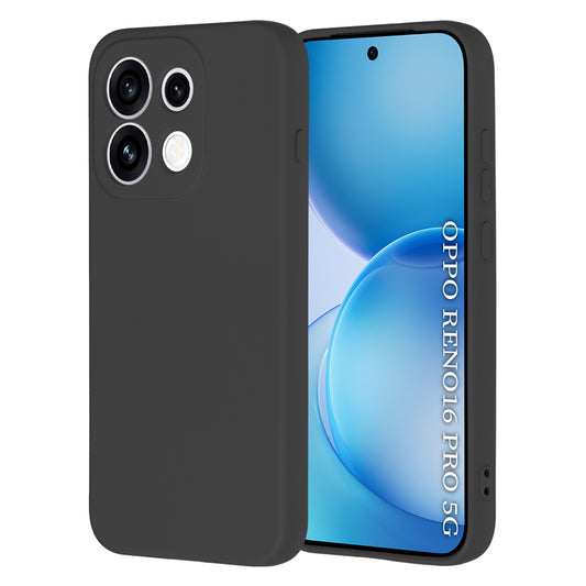 Ovitek za Oppo Reno16 Pro, Techsuit, SoftFlex, Črn
