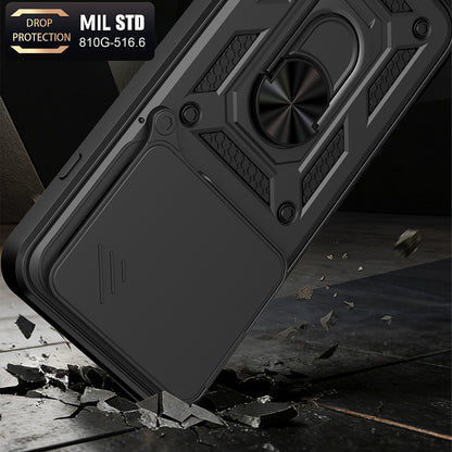Ovitek za Oppo Reno16 / Reno16 Pro, Techsuit, CamShield, modra