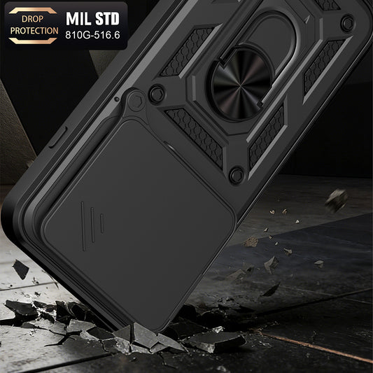 Case for Oppo Reno16 / Reno16 Pro, Techsuit, CamShield, Gold