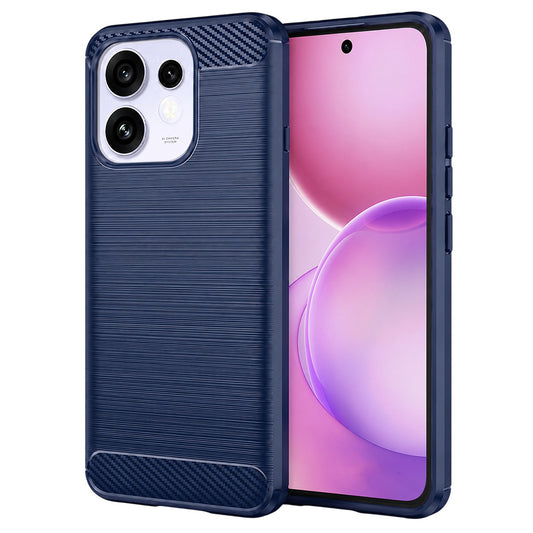 Ovitek za Oppo Reno16 / Reno16 Pro, Techsuit, ogljik, modra