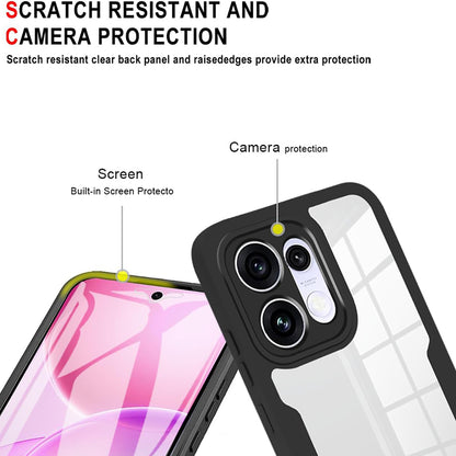 Ovitek za Oppo Reno16 / Reno16 Pro, Techsuit, ColorVerse 360, Črn