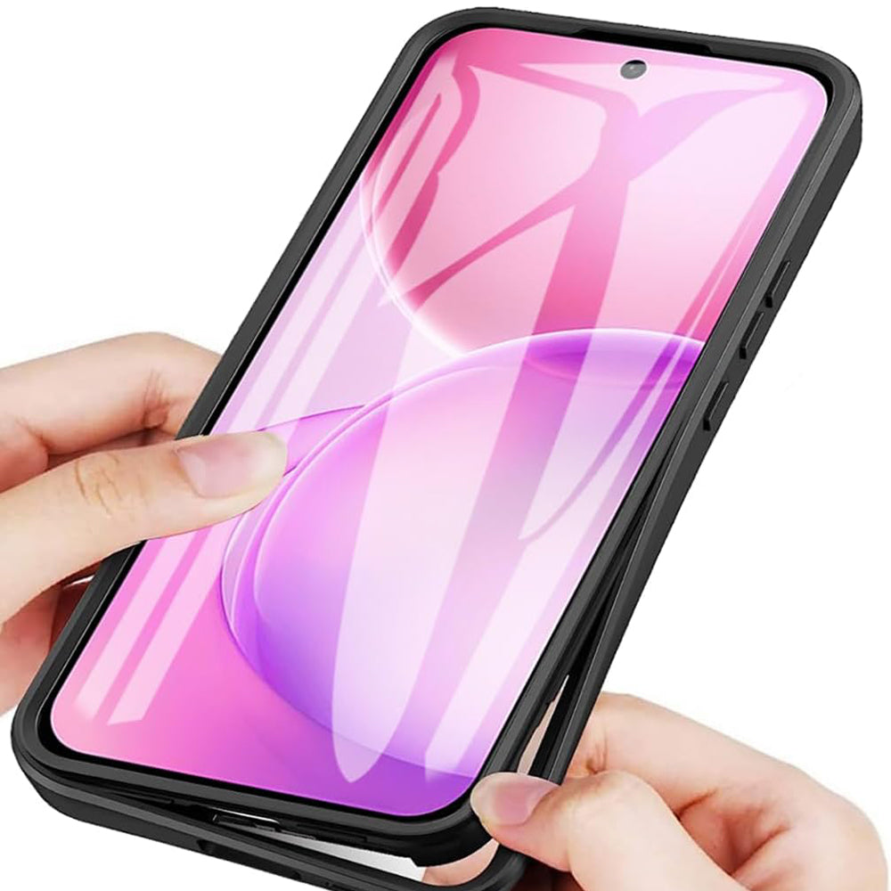 Ovitek za Oppo Reno16 / Reno16 Pro, Techsuit, ColorVerse 360, Črn