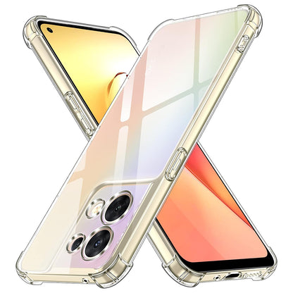 Ovitek za Oppo Reno8, Techsuit, Proti udarcem Prozoren, Prosojen