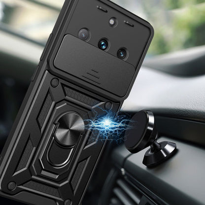 Ovitek za Realme 11 4G, Techsuit, CamShield, Črn