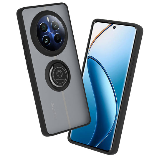Ovitek za Realme 12 Pro / 12 Pro+, Techsuit, Glinth, Črn