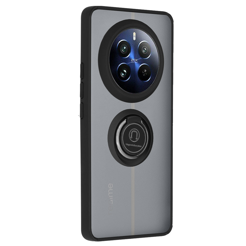 Case for Realme 12 Pro / 12 Pro+, Techsuit, Glinth, Black