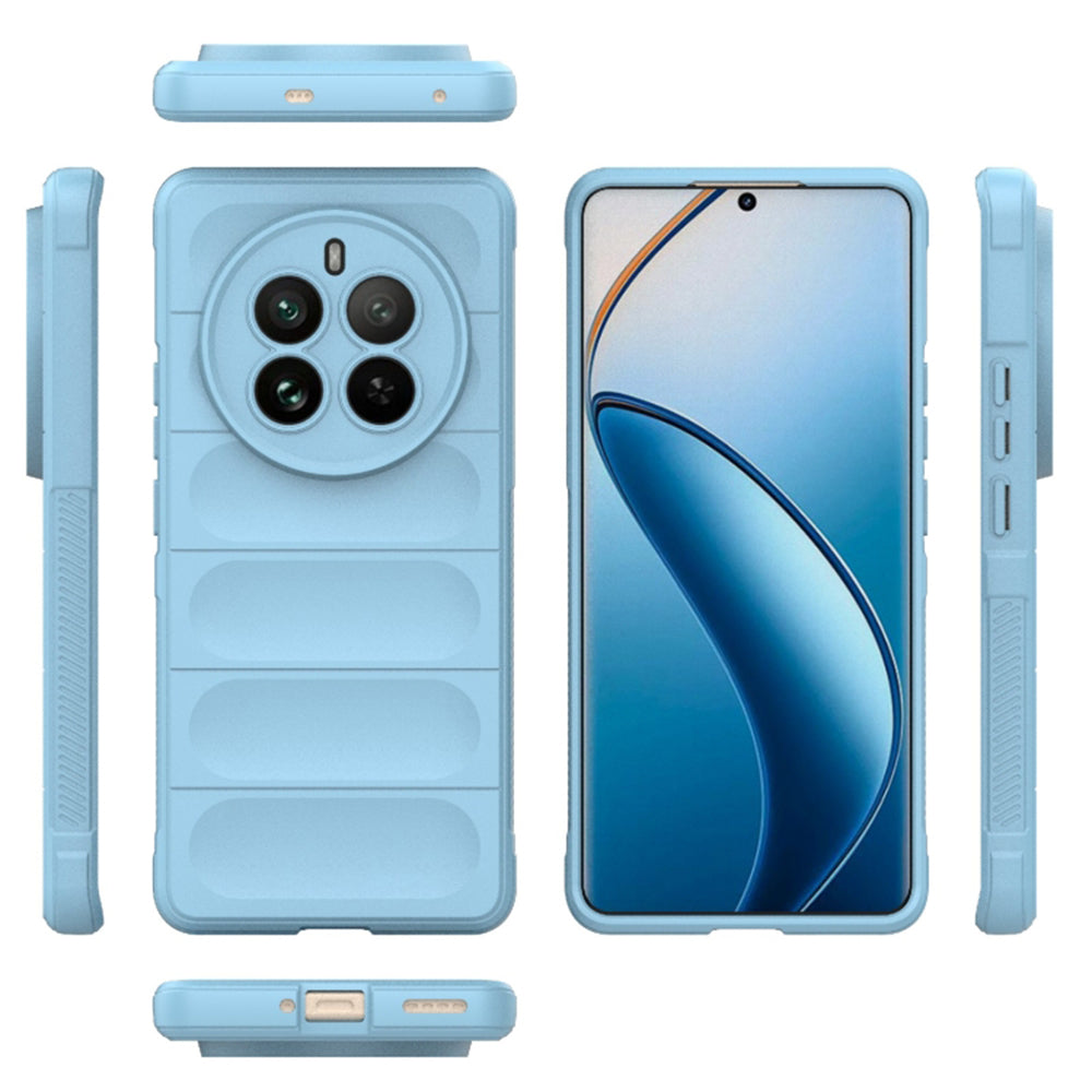 Ovitek za Realme 12 Pro / 12 Pro+, Techsuit, Magic Shield, modra