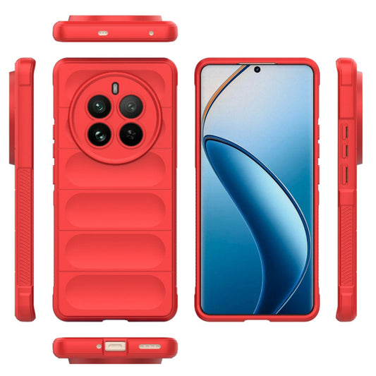 Ovitek za Realme 12 Pro / 12 Pro+, Techsuit, Magic Shield, rdeč