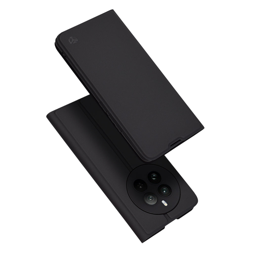 Ovitek za Realme 12 Pro / 12 Pro+, Techsuit, Magskin Book, Črn