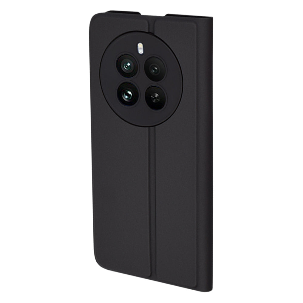 Ovitek za Realme 12 Pro / 12 Pro+, Techsuit, Magskin Book, Črn