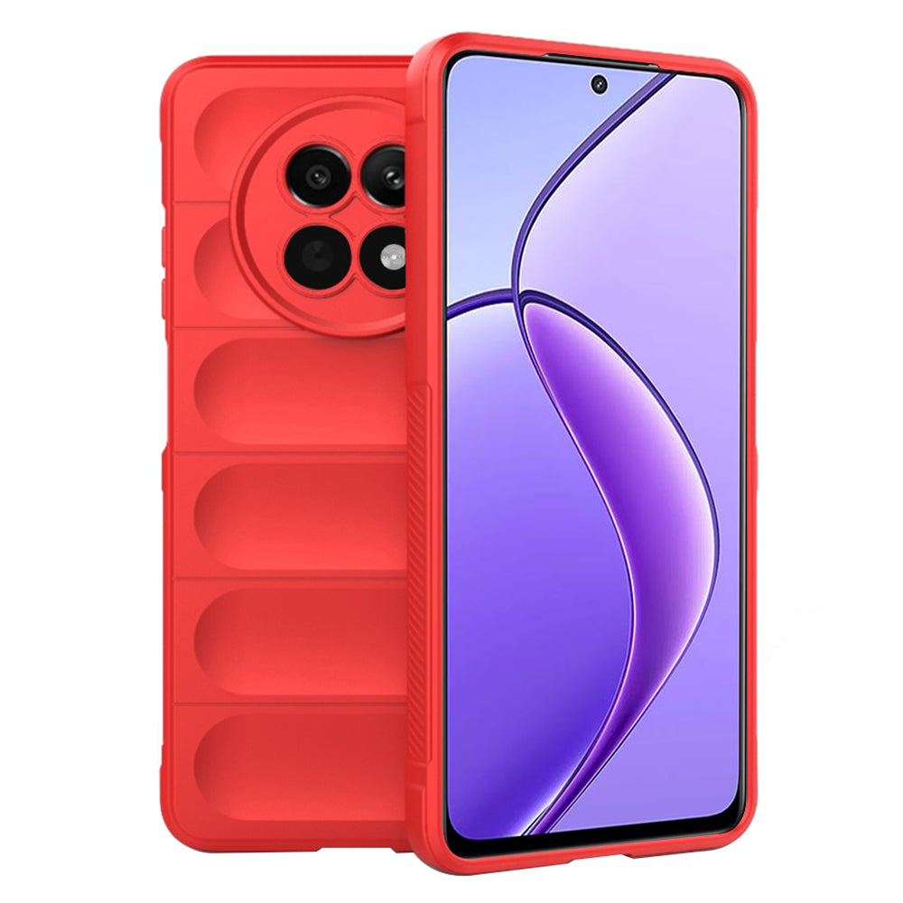 Ovitek za Realme 12x / 12, Techsuit, Magic Shield, rdeč