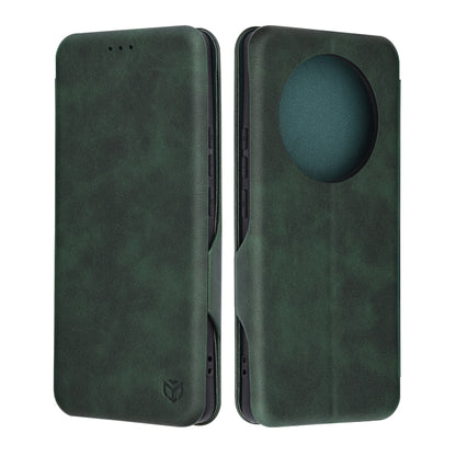 Case for Realme 13 Pro / 13 Pro+, Techsuit, Safe Wallet Plus, Green
