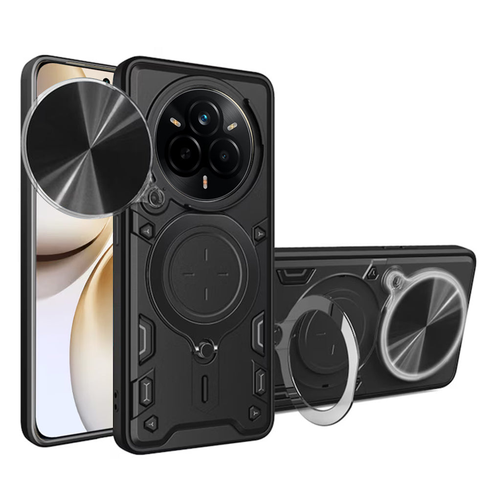 Ovitek za Realme 14 Pro+, Techsuit, CamGuard Pro, Črn