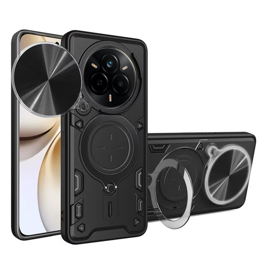 Ovitek za Realme 14 Pro+, Techsuit, CamGuard Pro, Črn