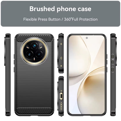 Ovitek za Realme 14 Pro+, Techsuit, ogljik, črn
